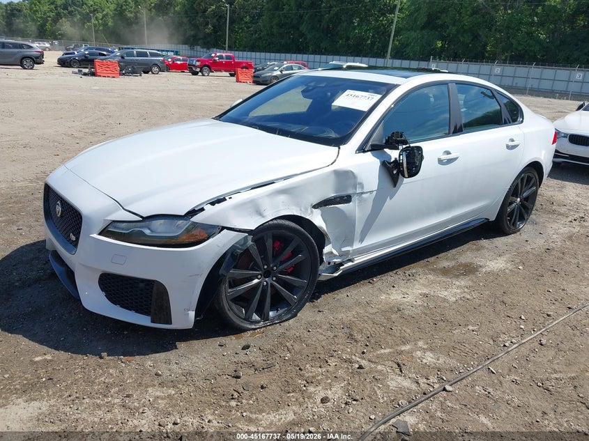 2016 Jaguar Xf VIN SAJBG4BVXGCY04823 IAAI salvage auction — LEFT FRONT, Salvage (Georgia), sold $1,050 on 2026-07-30 (photo 2)