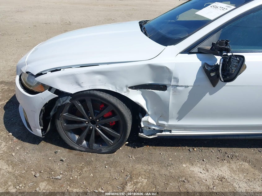 2016 Jaguar Xf VIN SAJBG4BVXGCY04823 IAAI salvage auction — LEFT FRONT, Salvage (Georgia), sold $1,050 on 2026-07-30 (photo 6)