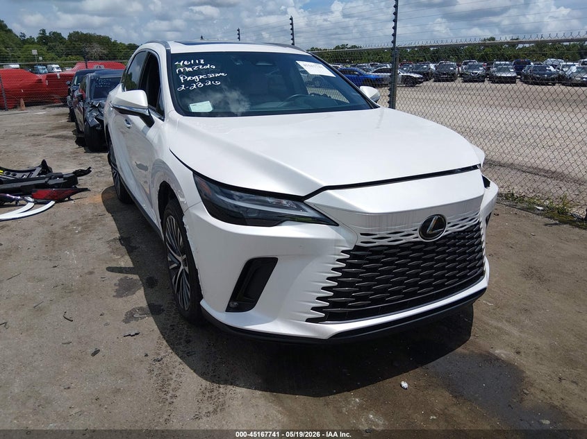 2024 Lexus Rx VIN 2T2BBMCA9RC049131 IAAI salvage auction — REAR END, Salvage (Louisiana), sold $22,300 on 2026-07-18 (photo 1)