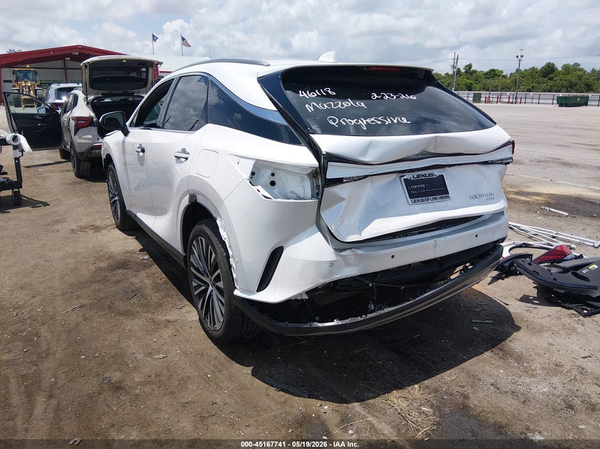 2024 Lexus Rx VIN 2T2BBMCA9RC049131 IAAI salvage auction — REAR END, Salvage (Louisiana), sold $22,300 on 2026-07-18 (photo 3)