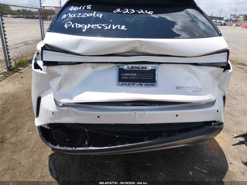 2024 Lexus Rx VIN 2T2BBMCA9RC049131 IAAI salvage auction — REAR END, Salvage (Louisiana), sold $23,000 on 2026-07-30 (photo 6)