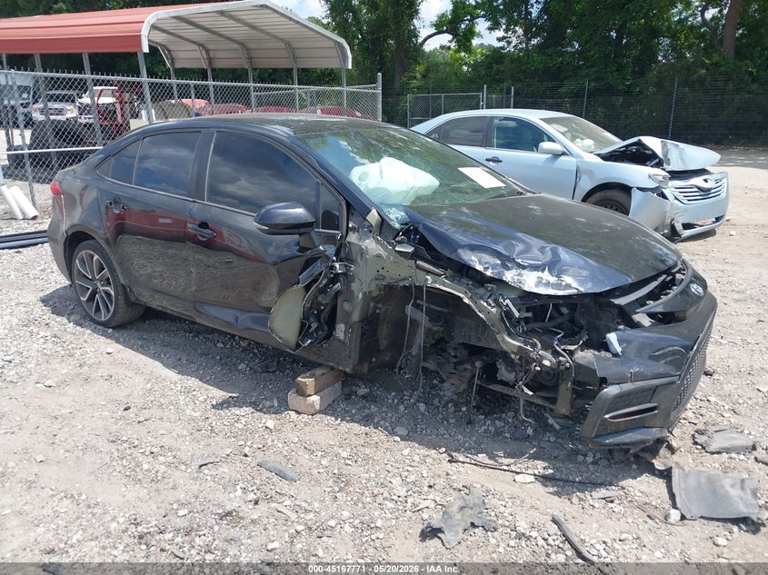 2020 Toyota Corolla VIN 5YFS4RCE7LP045164 IAAI salvage auction — RIGHT FRONT, Salvage (Georgia), sold $3,300 on 2026-07-17 (photo 1)