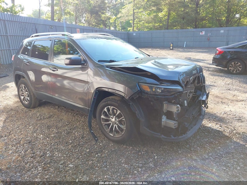 2019 Jeep Cherokee VIN 1C4PJMLB4KD182443 IAAI salvage auction — MECHANICAL, Salvage (New Jersey), sold $475 on 2026-08-14 (photo 1)