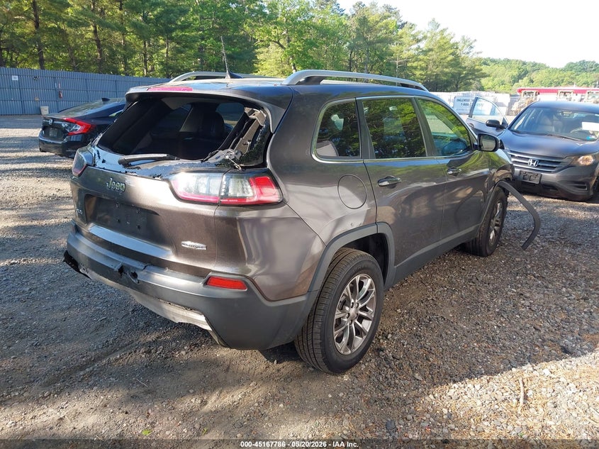 2019 Jeep Cherokee VIN 1C4PJMLB4KD182443 IAAI salvage auction — MECHANICAL, Salvage (New Jersey), sold $475 on 2026-08-14 (photo 4)