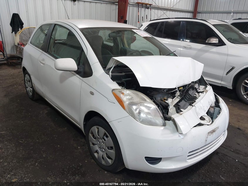 2008 Toyota Yaris VIN JTDJT903385156834 IAAI salvage auction — FRONT END, Clear (Virginia), sold $600 on 2026-07-23 (photo 1)