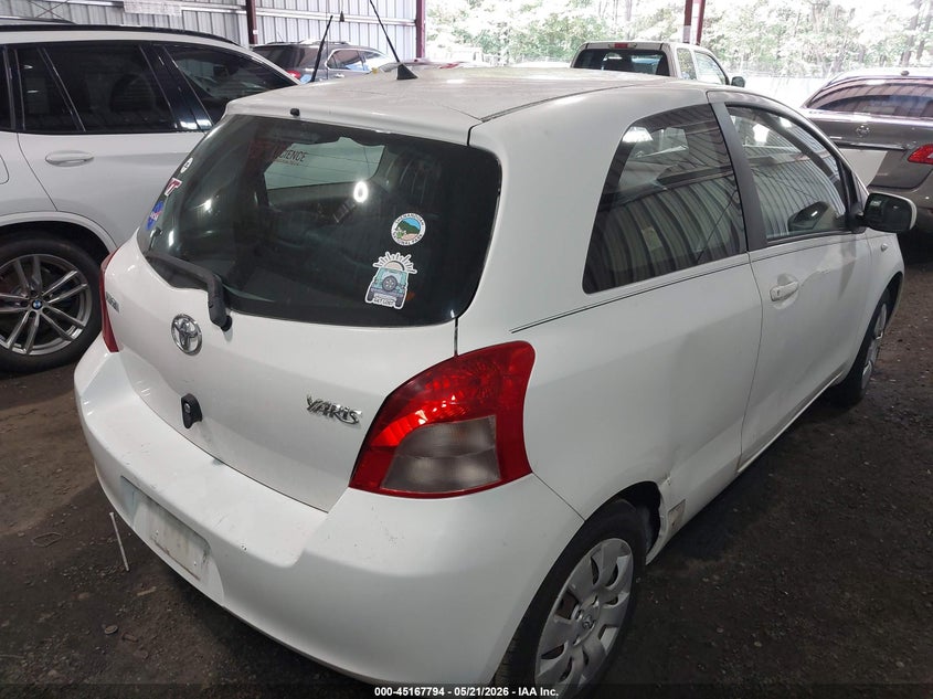 2008 Toyota Yaris VIN JTDJT903385156834 IAAI salvage auction — FRONT END, Clear (Virginia), sold $600 on 2026-07-23 (photo 4)