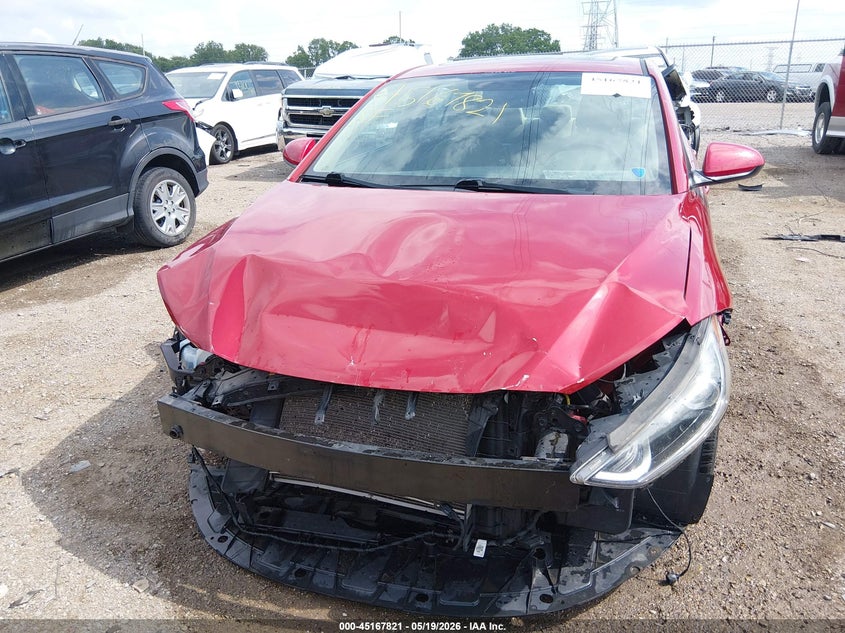2017 Hyundai Elantra VIN KMHD84LF4HU245739 IAAI salvage auction — FRONT END, Clear (Indiana), sold $1,200 on 2026-07-22 (photo 6)