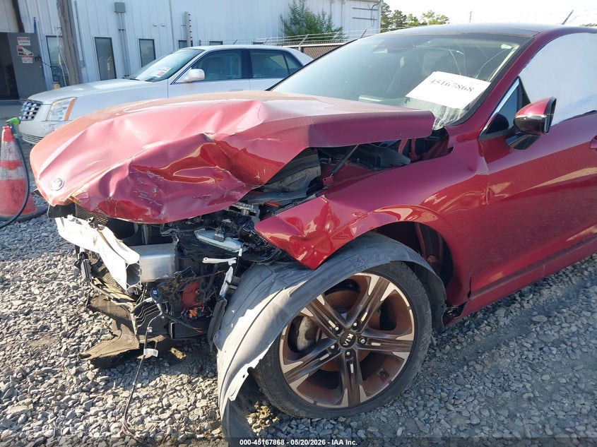 2021 Kia K5 VIN 5XXG34J24MG033357 IAAI salvage auction — FRONT END, Clear (Georgia), sold $650 on 2026-07-13 (photo 6)