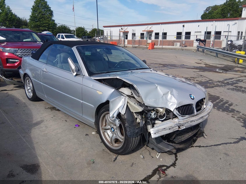 2004 BMW 3er VIN WBABW53484PL47752 IAAI salvage auction — FRONT END, Salvage (North Carolina), sold $500 on 2026-07-06 (photo 1)