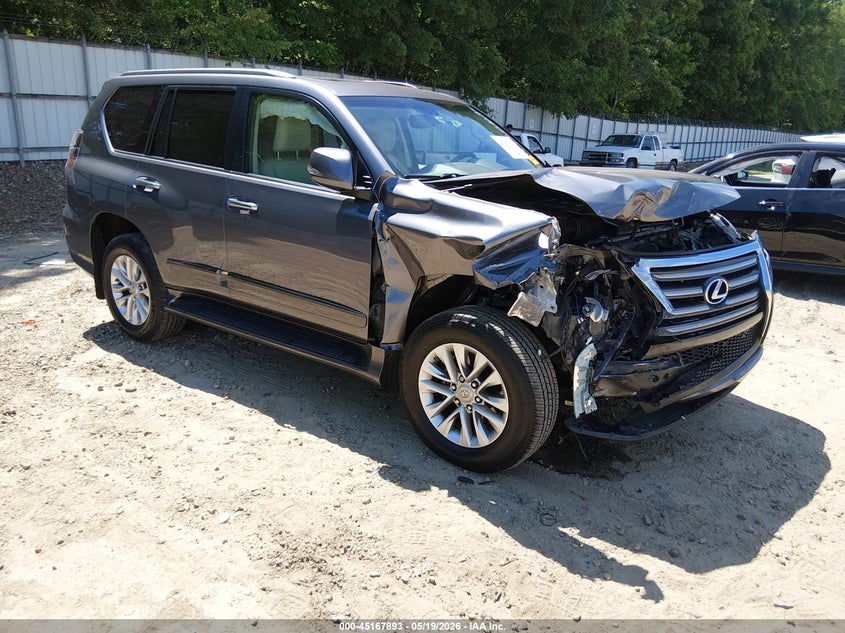 2019 Lexus Gx VIN JTJBM7FX9K5214644 IAAI salvage auction — FRONT END, Salvage (Georgia), sold $10,300 on 2026-07-30 (photo 1)
