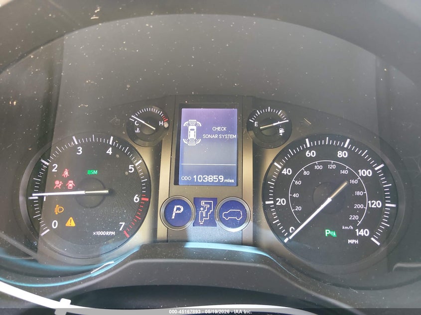 2019 Lexus Gx VIN JTJBM7FX9K5214644 IAAI salvage auction — FRONT END, Salvage (Georgia), sold $10,300 on 2026-07-30 (photo 7)