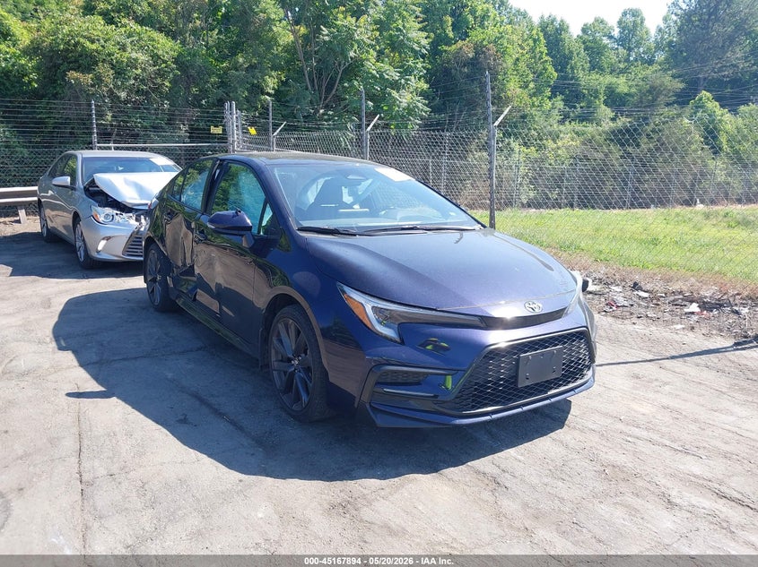 2025 Toyota Corolla VIN 5YFS4MCE7SP220871 IAAI salvage auction — RIGHT SIDE, Salvage (North Carolina), sold $7,150 on 2026-07-09 (photo 1)