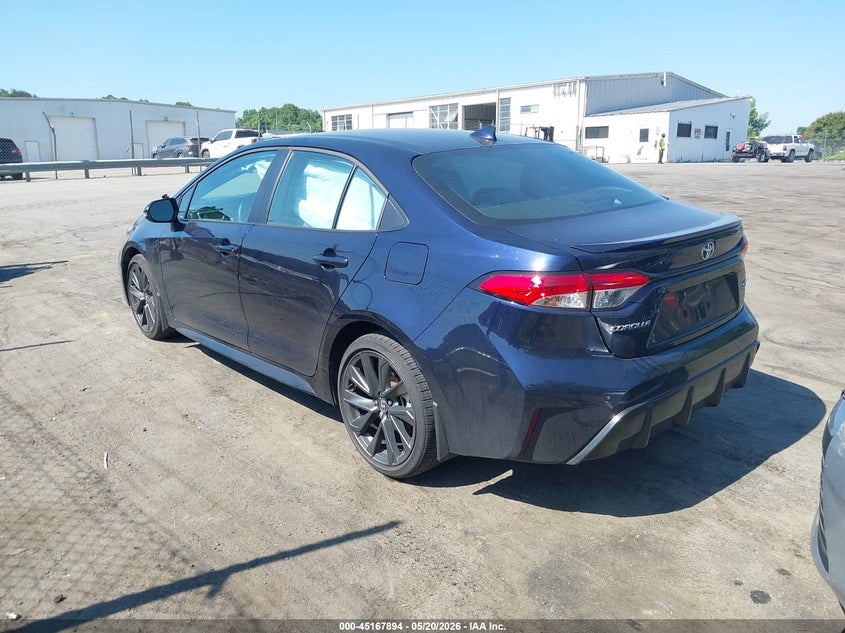2025 Toyota Corolla VIN 5YFS4MCE7SP220871 IAAI salvage auction — RIGHT SIDE, Salvage (North Carolina), sold $7,150 on 2026-07-09 (photo 3)