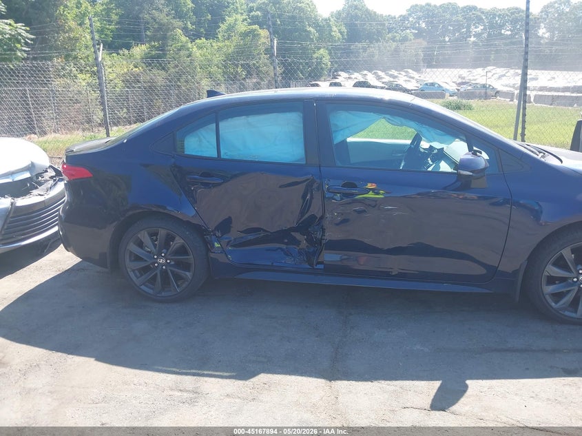 2025 Toyota Corolla VIN 5YFS4MCE7SP220871 IAAI salvage auction — RIGHT SIDE, Salvage (North Carolina), sold $7,150 on 2026-07-09 (photo 6)