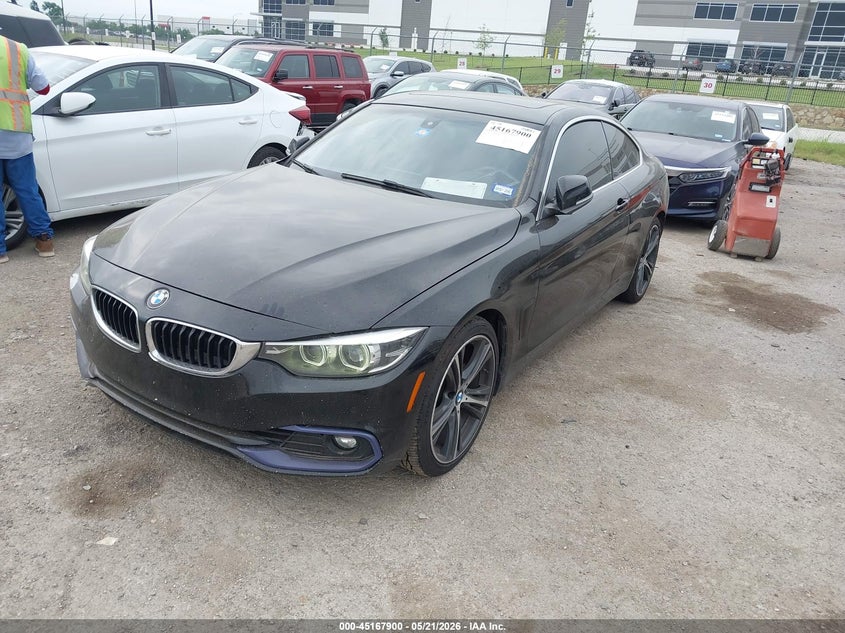2019 BMW 4er VIN WBA4W3C50KAF91999 IAAI salvage auction — REAR END, Original (Texas), sold $9,000 on 2026-08-19 (photo 2)