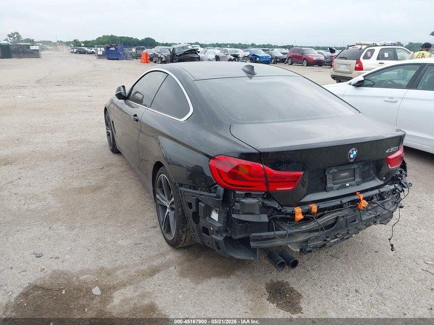 2019 BMW 4er VIN WBA4W3C50KAF91999 IAAI salvage auction — REAR END, Original (Texas), sold $9,000 on 2026-08-19 (photo 3)