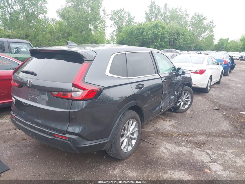 2024 Honda Cr-v VIN 2HKRS4H72RH447407 IAAI salvage auction — RIGHT SIDE, Salvage (Ohio), sold $25 on 2026-07-30 (photo 4)