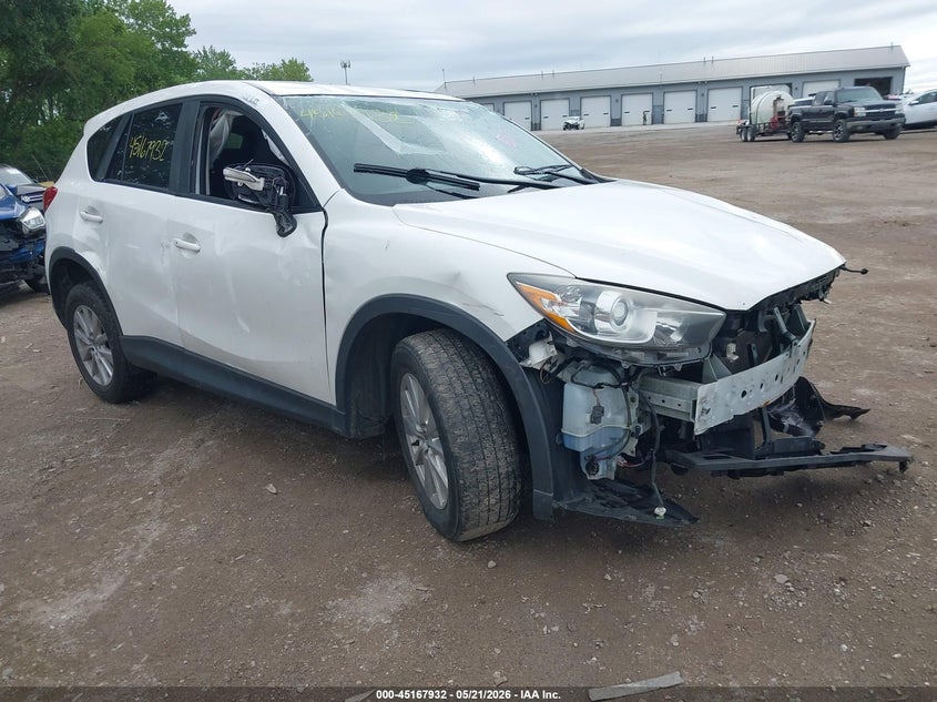 2016 Mazda Cx-5 VIN JM3KE4CY7G0918221 IAAI salvage auction — ROLLOVER, Clear (Indiana), sold $600 on 2026-07-22 (photo 1)