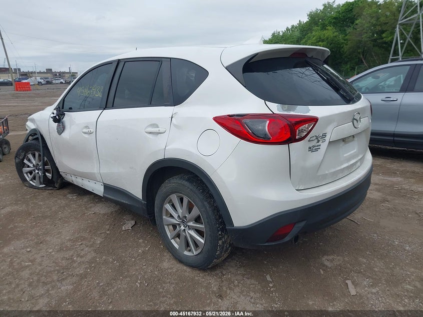 2016 Mazda Cx-5 VIN JM3KE4CY7G0918221 IAAI salvage auction — ROLLOVER, Clear (Indiana), sold $600 on 2026-07-22 (photo 3)