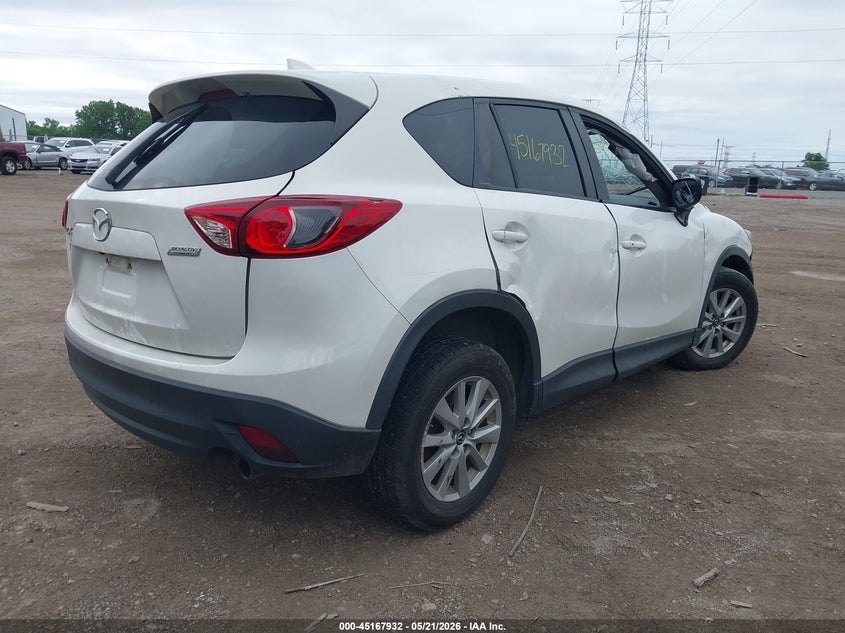 2016 Mazda Cx-5 VIN JM3KE4CY7G0918221 IAAI salvage auction — ROLLOVER, Clear (Indiana), sold $600 on 2026-07-22 (photo 4)