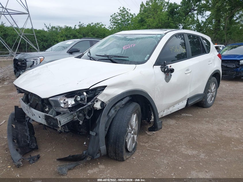 2016 Mazda Cx-5 VIN JM3KE4CY7G0918221 IAAI salvage auction — ROLLOVER, Clear (Indiana), sold $600 on 2026-07-22 (photo 6)
