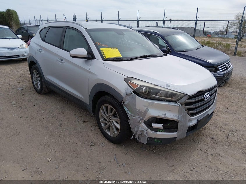 2016 Hyundai Tucson VIN KM8J33A4XGU090223 IAAI salvage auction — RIGHT FRONT, Salvage (California), sold $1,350 on 2026-07-30 (photo 1)