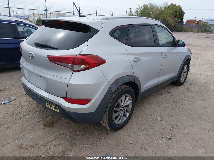 2016 Hyundai Tucson VIN KM8J33A4XGU090223 IAAI salvage auction — RIGHT FRONT, Salvage (California), sold $1,350 on 2026-07-30 (photo 4)