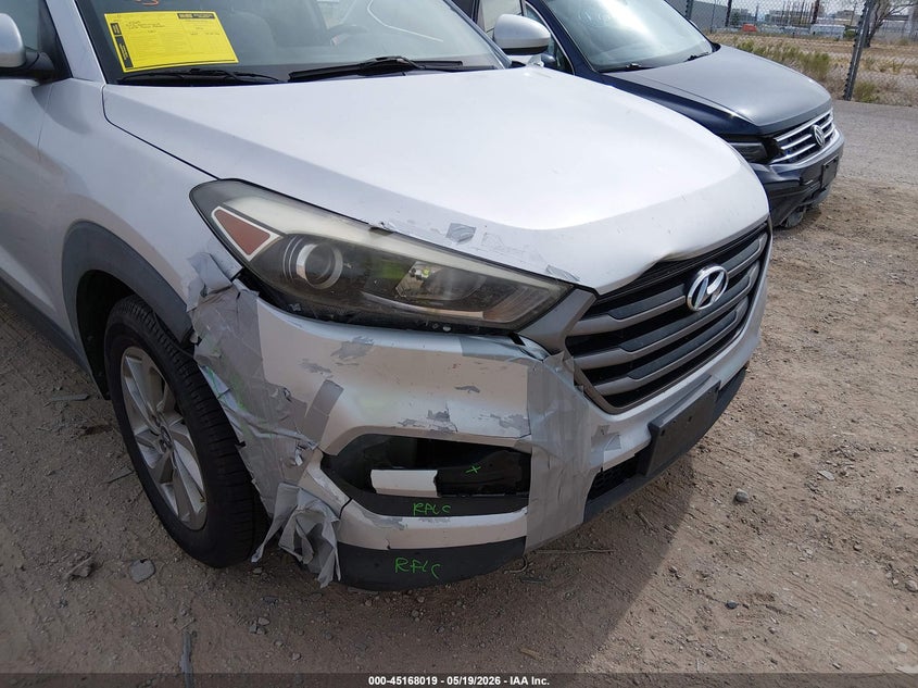 2016 Hyundai Tucson VIN KM8J33A4XGU090223 IAAI salvage auction — RIGHT FRONT, Salvage (California), sold $1,350 on 2026-07-30 (photo 6)
