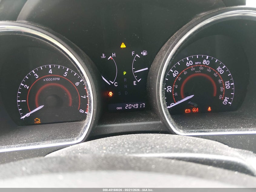 2013 Toyota Highlander VIN 5TDZK3EH4DS122767 IAAI salvage auction — HAIL, Clear (Missouri), sold $2,725 on 2026-07-20 (photo 7)