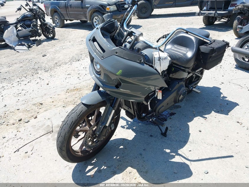 2022 Harley-davidson Low rider VIN 1HD1YWZ12NB063042 IAAI salvage auction — FRONT END, Salvage (North Carolina), sold $4,400 on 2026-07-08 (photo 2)