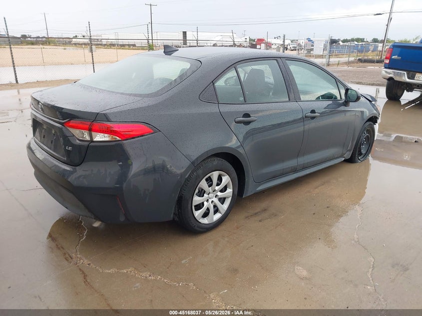 2025 Toyota Corolla VIN 5YFB4MDE9SP308268 IAAI salvage auction — UNKNOWN, Enterprise Vehicles Clear Only (Texas), sold $11,175 on 2026-07-14 (photo 4)