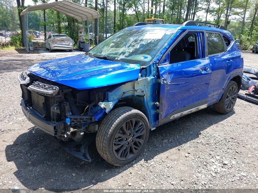2022 Kia Seltos VIN KNDEUCA28N7310228 IAAI salvage auction — FRONT & REAR, Salvage Title, sold $2,100 on 2026-07-07 (photo 2)