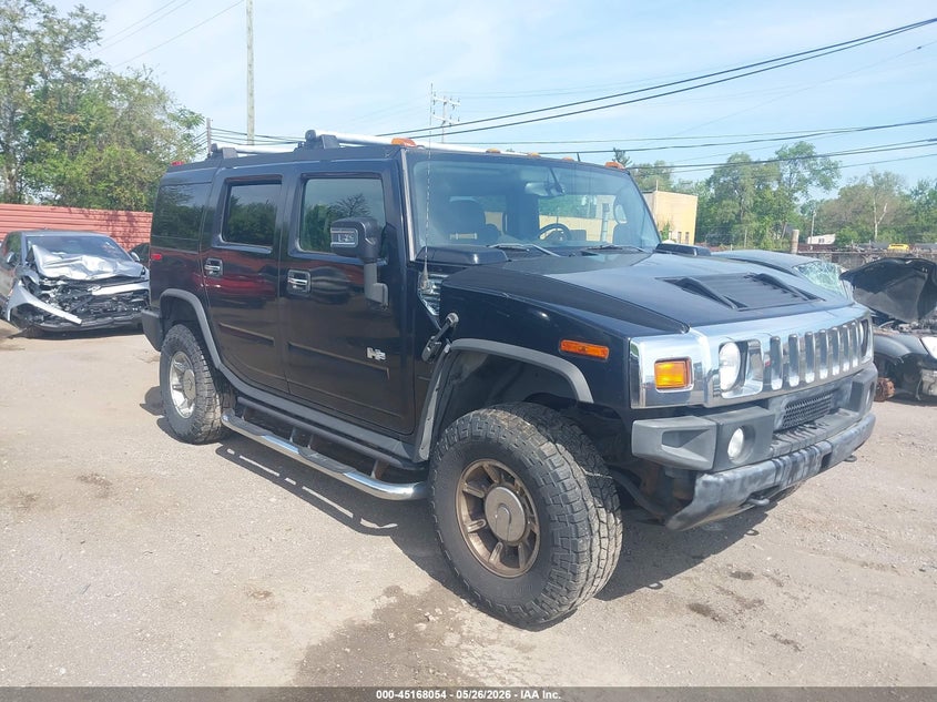 2006 Hummer H2 VIN 5GRGN23U86H121717 IAAI salvage auction — NORMAL WEAR, Clear (Michigan), sold $2,150 on 2026-07-09 (photo 1)