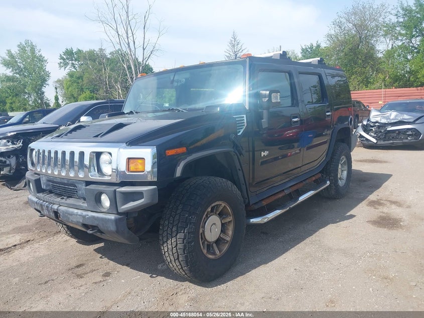 2006 Hummer H2 VIN 5GRGN23U86H121717 IAAI salvage auction — NORMAL WEAR, Clear (Michigan), sold $2,150 on 2026-07-09 (photo 2)