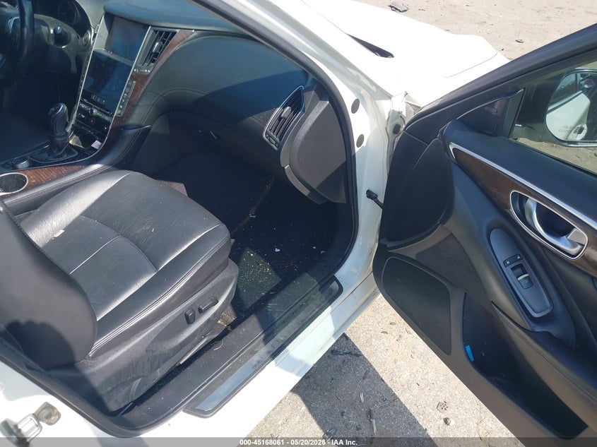 2018 Infiniti Q50 VIN JN1EV7AR7JM439562 IAAI salvage auction — FRONT END, Salvage (Georgia), sold $1,850 on 2026-07-29 (photo 5)