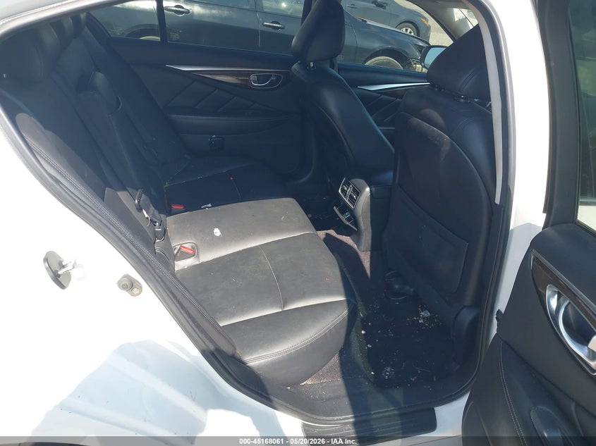 2018 Infiniti Q50 VIN JN1EV7AR7JM439562 IAAI salvage auction — FRONT END, Salvage (Georgia), sold $1,850 on 2026-07-29 (photo 8)