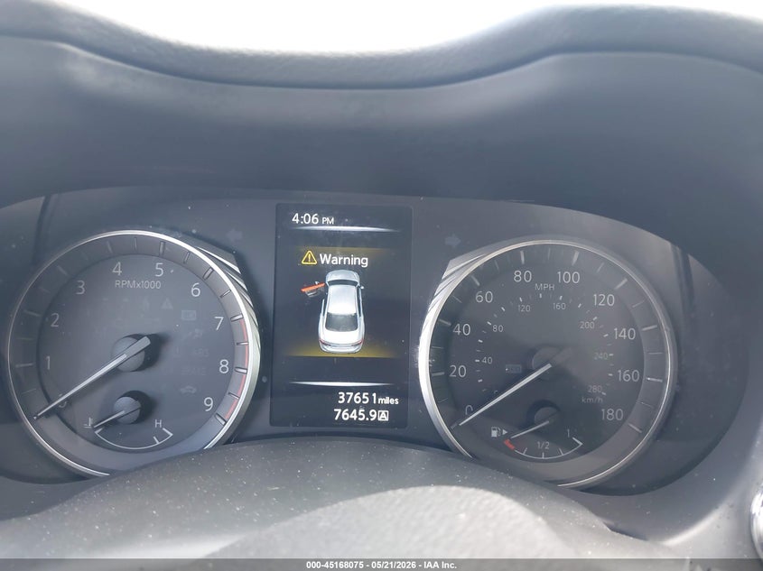 2024 Infiniti Q50 VIN JN1EV7BP1RM601162 IAAI salvage auction — FRONT END, Rebuildable (Florida), sold $7,175 on 2026-07-15 (photo 7)