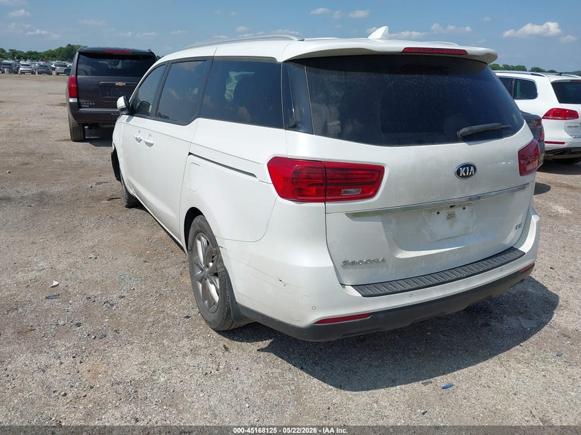 2021 Kia SEDONA VIN KNDMB5C10M6668249 IAAI salvage auction — FRONT END, Salvage (Texas), sold $1,950 on 2026-07-28 (photo 3)