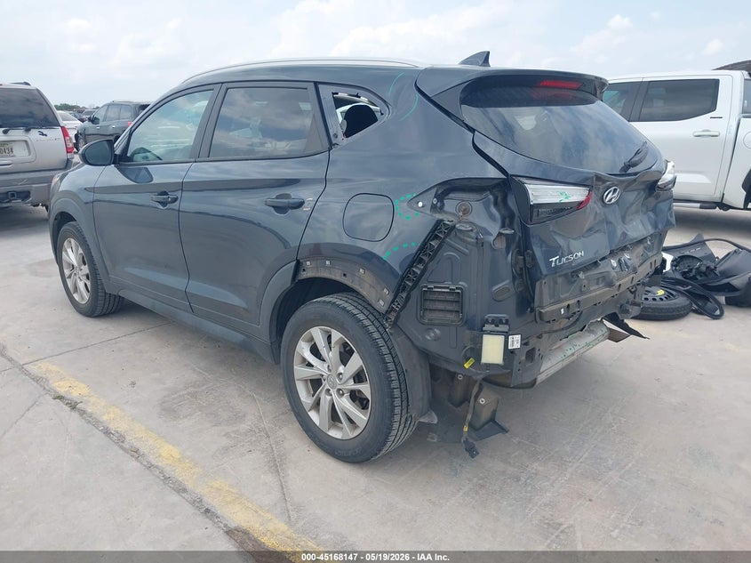 2020 Hyundai Tucson VIN KM8J33A46LU216927 IAAI salvage auction — REAR END, Original (Texas), sold $5,100 on 2026-07-20 (photo 3)