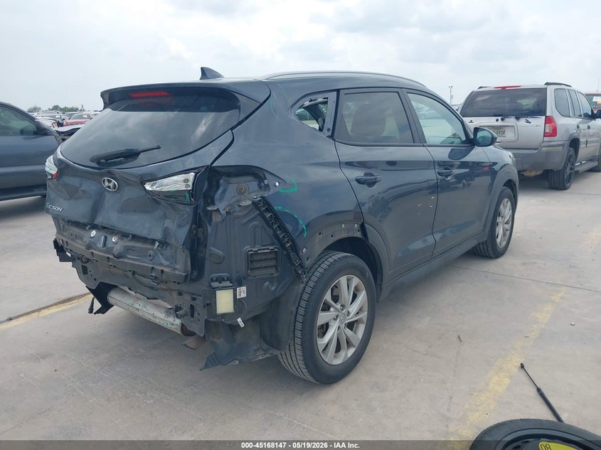 2020 Hyundai Tucson VIN KM8J33A46LU216927 IAAI salvage auction — REAR END, Original (Texas), sold $5,100 on 2026-07-20 (photo 4)