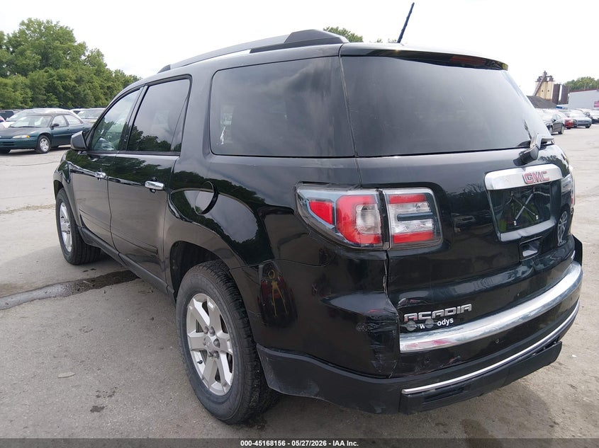 2016 Gmc Acadia VIN 1GKKVNED2GJ119311 IAAI salvage auction — REAR END, Salvage Title, sold $1,300 on 2026-07-22 (photo 3)