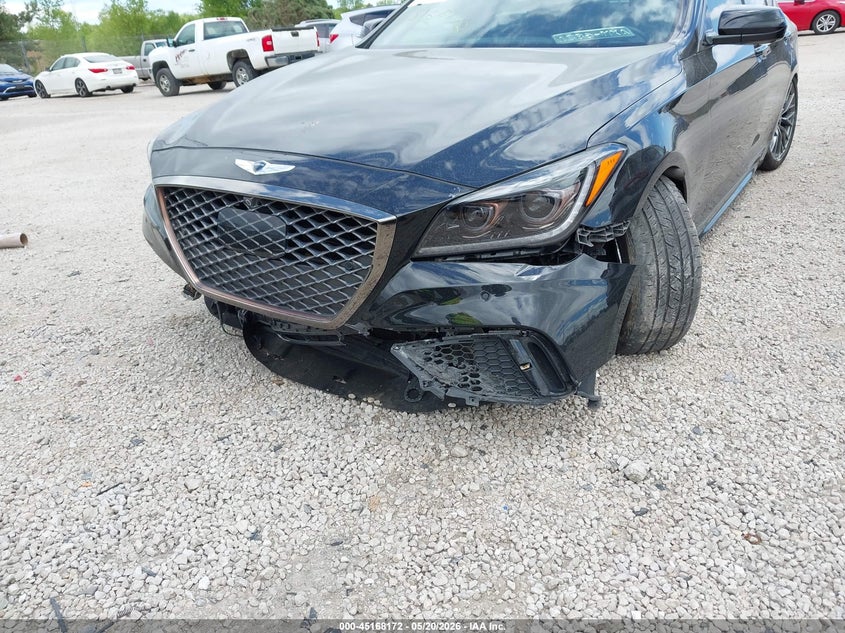 2018 Genesis G80 VIN KMHGN4JBXJU226236 IAAI salvage auction — FRONT END, Junk Bill Of Sale Mv2459 (Wisconsin), sold $2,300 on 2026-07-28 (photo 6)