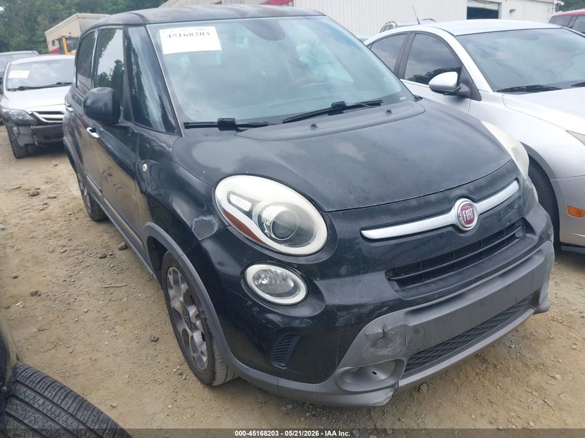 2014 Fiat 500l VIN ZFBCFADH3EZ014160 IAAI salvage auction — REAR END, Salvage (Georgia), sold $400 on 2026-07-28 (photo 1)