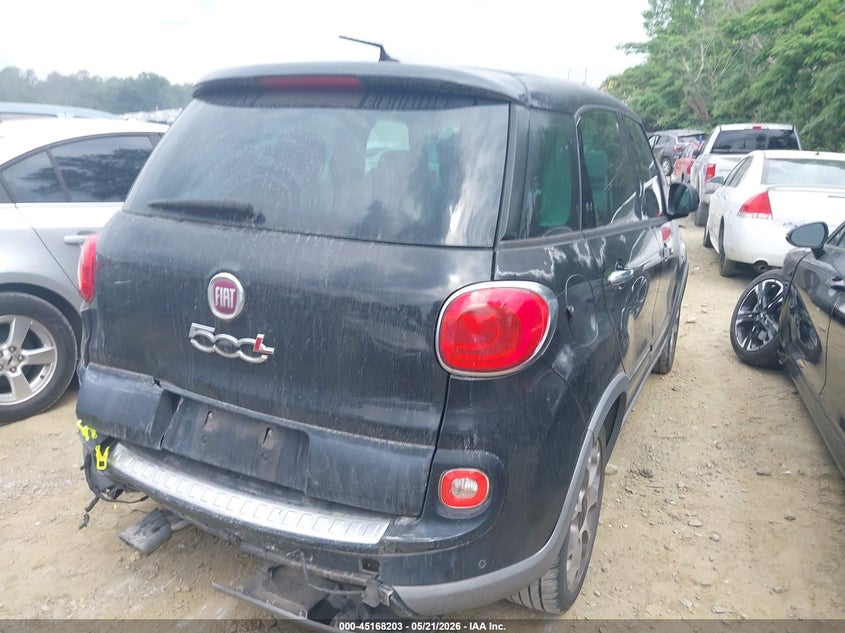 2014 Fiat 500l VIN ZFBCFADH3EZ014160 IAAI salvage auction — REAR END, Salvage (Georgia), sold $400 on 2026-07-28 (photo 4)