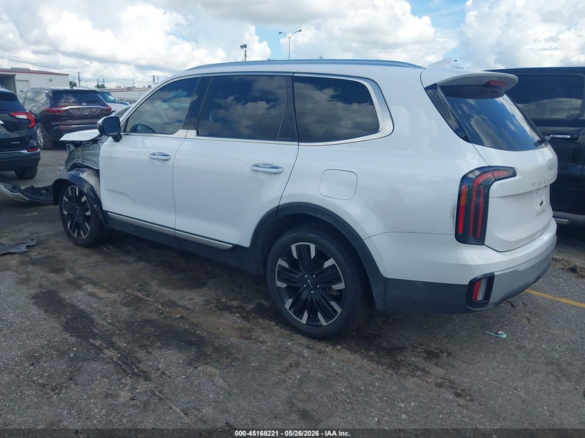 2023 Kia Telluride VIN 5XYP5DGC7PG377680 IAAI salvage auction — FRONT END, Original (Texas), sold $10,300 on 2026-07-29 (photo 3)