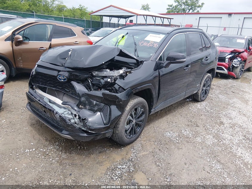 2022 Toyota Rav 4 VIN 2T3T6RFV1NW035362 IAAI salvage auction — FRONT END, Salvage (Kentucky), sold $11,100 on 2026-07-24 (photo 2)