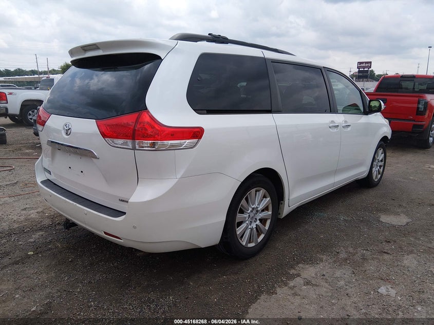 2013 Toyota Sienna VIN 5TDYK3DC2DS338022 IAAI salvage auction — FRONT END, Salvage Title, sold $2,400 on 2026-07-17 (photo 4)