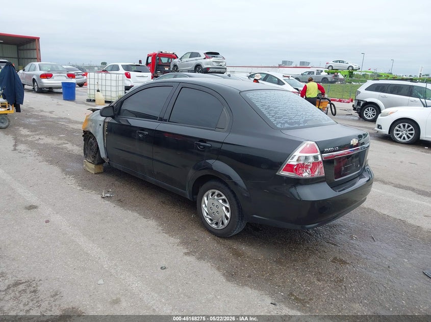 2008 Chevrolet Aveo VIN KL1TD56658B240016 IAAI salvage auction — ENGINE BURN, Junk (Missouri), sold $150 on 2026-07-07 (photo 3)