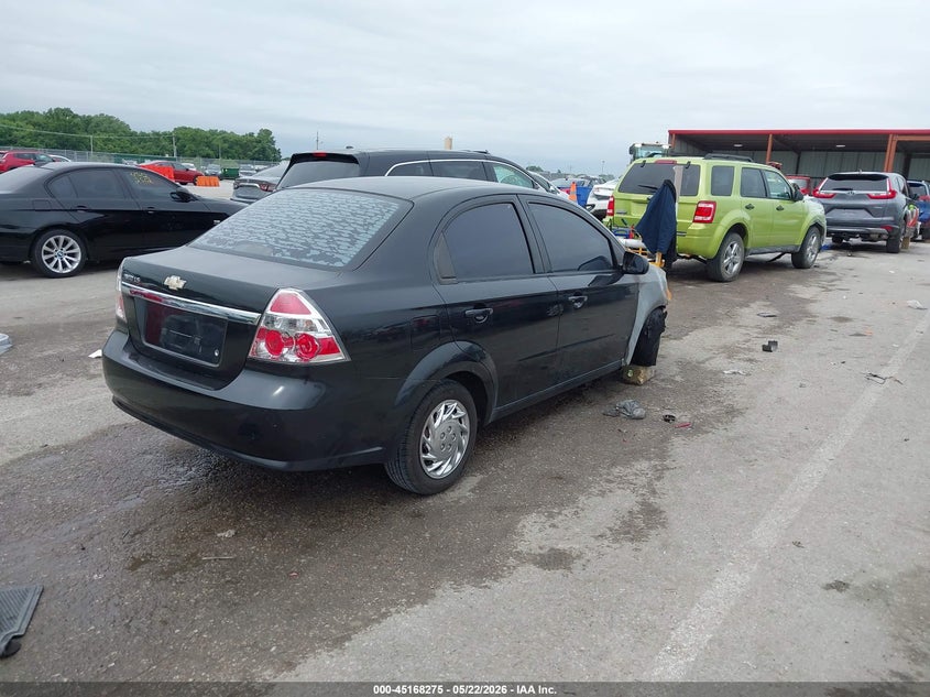 2008 Chevrolet Aveo VIN KL1TD56658B240016 IAAI salvage auction — ENGINE BURN, Junk (Missouri), sold $150 on 2026-07-07 (photo 4)