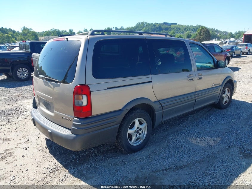 2003 Pontiac Montana VIN 1GMDX03E73D256679 IAAI salvage auction — NORMAL WEAR, Clear (North Carolina), sold $225 on 2026-09-06 (photo 4)